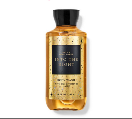 Sữa Tắm Bath & Body Works Into the Night 295ml - Hương Thơm Ngọt Ngào, Chăm Sóc Da Mềm Mại, Mỹ Phẩm Cao Cấp Ứng Dụng Hàng Ngày