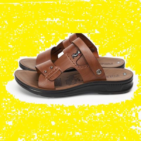 Dép Da Nam Cao Cấp VA005 - Sandal Đế Đúc Thời Trang, Lịch Sự, Dễ Phối - Giày Nam Chất Lượng Cao