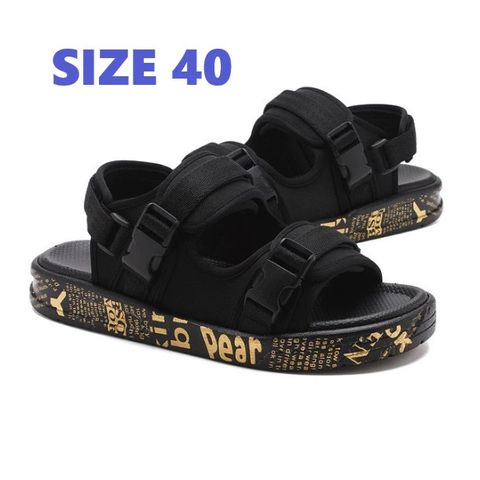 Dép Sandal Đế Chữ Nam Thời Trang, Phong Cách Mới Đi Học, Đi Chơi Dễ Phối Đồ, Size Đầy Đủ, Chất Lượng Cao