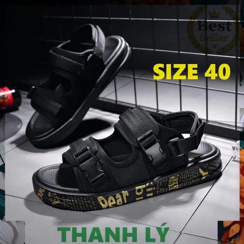 Dép Sandal Đế Chữ Nam Thời Trang, Phong Cách Mới Đi Học, Đi Chơi Dễ Phối Đồ, Size Đầy Đủ, Chất Lượng Cao