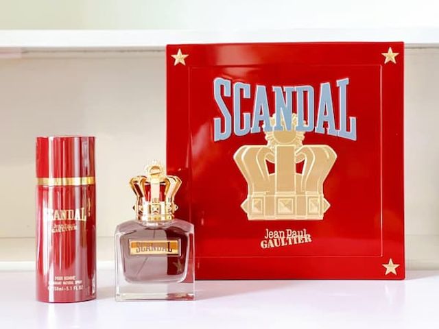 Set Nước Hoa Jean Paul Gaultier Scandal Pour Homme EDT 100ml & Xịt Body 150ml - Hương Thơm Quyến Rũ Dành Cho Nam