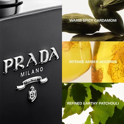 Nước Hoa Prada L'Homme Intense - Eau de Parfum Nam Tính, Thời Thượng với Hương Hoa Diên Vĩ, Đậu Tonka & Da Thuộc