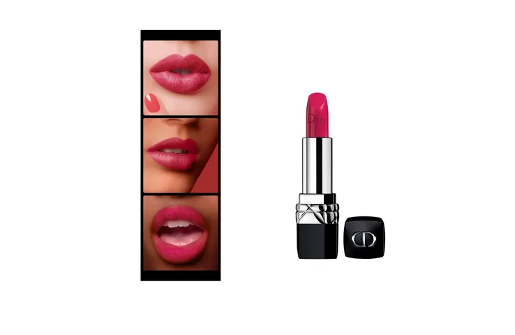Son Dior Rouge 771 Radiant Matte - Son Lì Hồng Dâu Nữ Tính Từ Satin Đến Matte - Quà Tặng Cao Cấp Cho Phái Đẹp