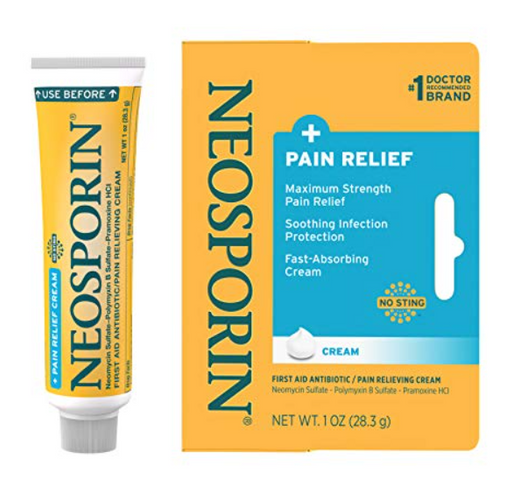 Kem Mỡ Kháng Viêm, Liền Sẹo Neosporin Dual Action Cream 28.3G