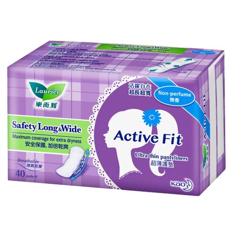 Băng Vệ Sinh Laurier Active Fit Hàng Ngày Siêu Thấm Không Hương - Bông Mềm Mại, Khô Thoáng & Sạch Sẽ Cho Ngày Đèn Đỏ