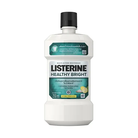 Nước súc miệng Listerine Healthy Bright Multi-Action