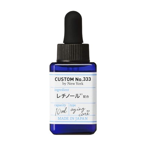 Tinh Chất Custom No.333 Retinol 10ml - Serum Giảm Nhăn, Trẻ Hoá Da, Dưỡng Ẩm Căng Bóng, Chống Oxy Hóa Nhật Bản