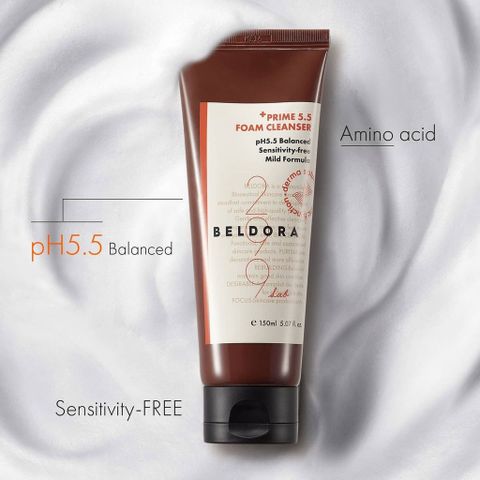 Sữa Rửa Mặt Beldora 299 Prime 5.5 Cho Da Nhạy Cảm - Dưỡng Da Khỏe Mạnh, Ngăn Ngừa Mụn, Chiết Xuất Tràm Tràm, 150ml