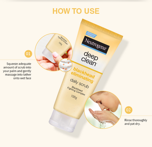 Sữa Rửa Mặt Neutrogena 100g - Ngăn Ngừa Mụn Đầu Đen, Giúp Làm Sạch Da Sâu, Thích Hợp Cho Mọi Loại Da
