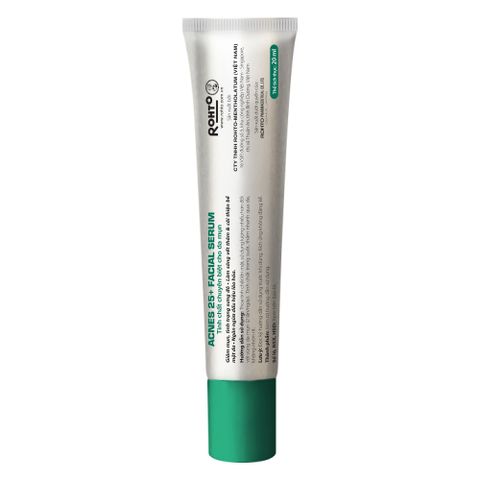 Tinh Chất Acnes 25+ Dưỡng Da Mụn 20ml - Serum Chuyên Biệt Thẩm Thấu Nhanh, Giảm Sưng Đỏ, Tăng Collagen, Chăm Sóc Da Trưởng Thành