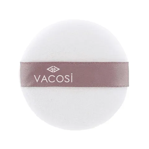 Bông phấn cotton khô tròn trung Vacosi BP20