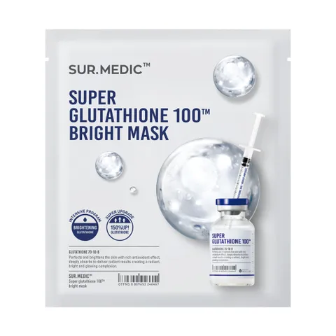 Mặt nạ Sur.Medic Super Glutathione 100 Bright Mask