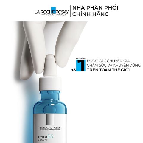 Serum La Roche-Posay Hyalu B5 - Tinh Chất Phục Hồi Độ Ẩm, Cấp Nước Sâu cho Da Khô và Nhạy Cảm, 30ml