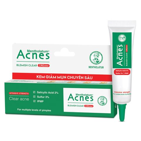 Kem dưỡng Acnes Blemish Clear Cream giúp giảm mụn chuyên sâu