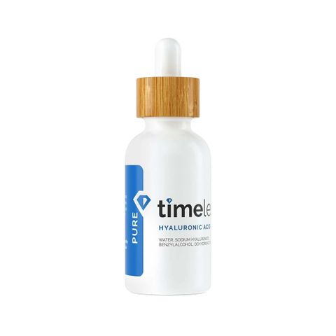 Serum hỗ trợ cấp ẩm Timeless Hyaluronic Acid 100% Pure