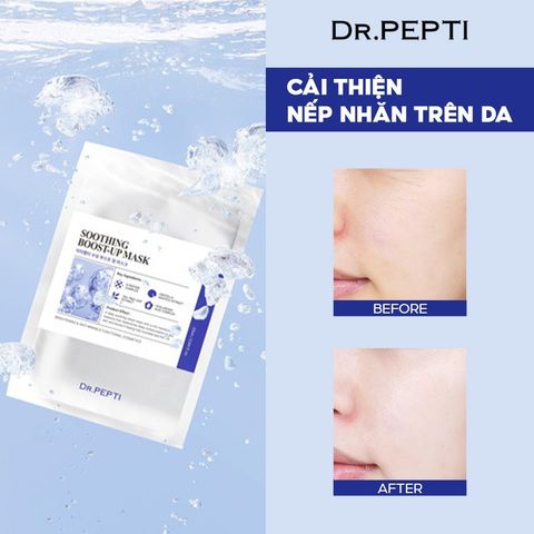 Mặt Nạ Dr.Pepti Làm Dịu, Cấp Ẩm Và Sáng Da 25ml