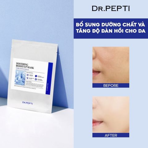Mặt Nạ Dr.Pepti Làm Dịu, Cấp Ẩm Và Sáng Da 25ml
