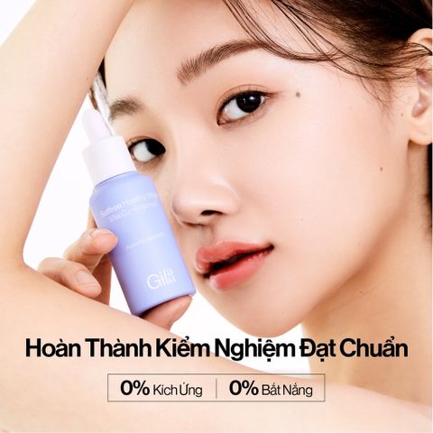 Tinh Chất Đậm Đặc Gilaa Saffron 5ml, Serum Làm Sáng Da, Khôi Phục Độ Đều Màu, Chứa Retinol & Vitamin C, Mỹ Phẩm Hàn Quốc