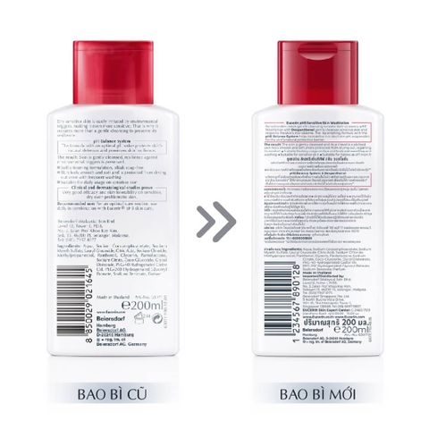 Sữa Tắm Eucerin pH5 Washlotion Dịu Nhẹ Cho Da Nhạy Cảm - Giúp Làm Sạch và Bảo Vệ Da Tối Ưu, Dung Tích 200ml, 400ml, 1000ml