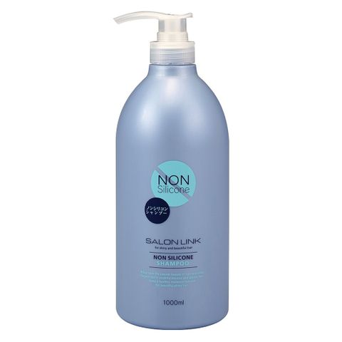 Dầu Gội Kumano Salon Link Phục Hồi Tóc Khô Hư Tổn - Non-Silicone Shampoo 1000ml Nhật Bản, Cung Cấp Độ Ẩm và Protein