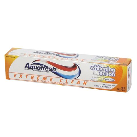 Kem Đánh Răng Aquafresh Phục Hồi Độ Sáng Tự Nhiên 158.7g - Chống Sâu Răng, Làm Sáng Răng, Hơi Thở Thơm Mát, Chăm Sóc Răng Miệng Từ Anh