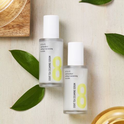 Serum B.O.M Eight Tea Cicaming 38ml - Tinh Chất Dưỡng Da Từ 8 Loại Trà, Phục Hồi, Kháng Khuẩn, Ngừa Mụn, Dưỡng Ẩm Chuyên Sâu