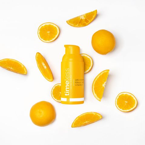 Serum Timeless 20% Vitamin C + E Ferulic Acid - Làm Sáng Da, Giảm Thâm, Chống Oxy Hóa, Dưỡng Da Rạng Rỡ 30ml