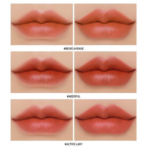 Son kem lì 3CE Cloud Lip Tint 4g - Chất son mịn nhẹ như mây, bền màu, tự nhiên, phù hợp cho makeup hàng ngày