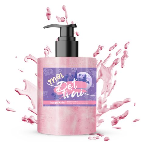 Sữa Tắm Emmié Thơm Hương - Gel Tắm Đất Sét Trắng 500ml, Chăm Sóc Da Nhạy Cảm, Hỗ Trợ Làm Sạch & Giảm Thâm