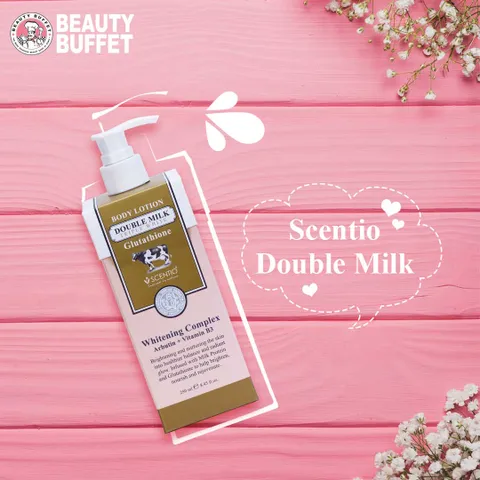Dưỡng Thể Beauty Buffet Sữa Bò Sáng Da 250ml - Cấp Ẩm & Làm Mờ Vết Thâm, Dưỡng Sáng 3 Lần, Phù Hợp Mọi Loại Da