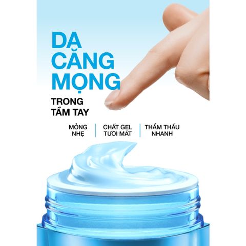 Kem Dưỡng Ẩm Neutrogena Hydro Boost Water Gel 50g - Gel cấp nước cho da dầu, giữ ẩm tối ưu, mịn màng, không bết dính.