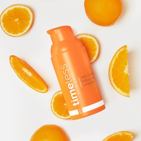Serum Timeless 10% Vitamin C + E Ferulic Acid - Dưỡng ẩm & Sáng da, Tăng cường Chống oxy hóa cho Da Nhạy cảm, 30ml