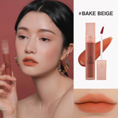 Son Kem Lì 3CE Blur Water Tint 4.6g - Son Tint Dạng Nước Mịn Màng, Độ Bám Màu Hoàn Hảo, Nhiều Màu Sắc Thời Thượng