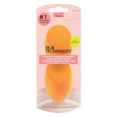 Mút Trang Điểm Real Techniques Miracle Complexion Sponge - Dụng Cụ Làm Đẹp Hình Quả Trứng Cho Lớp Nền Hoàn Hảo