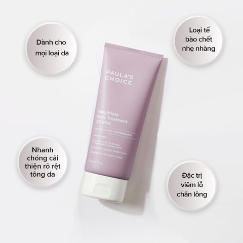 Dưỡng Thể Làm Sáng Da Paula's Choice Resist 210ml - Chứa 10% AHA, Giúp Làm Mượt Da và Loại Bỏ Da Chết, Phù Hợp Mọi Loại Da