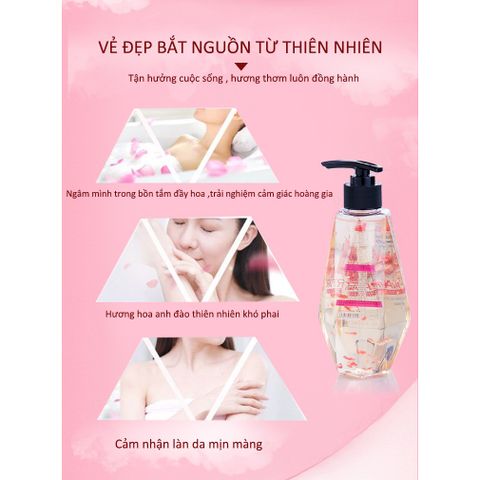 Sữa Tắm Avatar Jojoba Bông Hoa 750ml - Dưỡng Ẩm, Ngăn Ngừa Lão Hóa, Hương Thơm Nữ Tính Chăm Sóc Da Nhật Bản