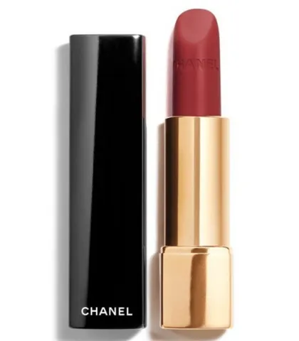 Son Chanel Rouge Allure Velvet Luminous Matte 75 Mode Đỏ Đất Trendy