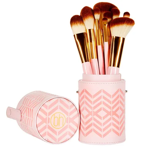 Bộ Cọ Trang Điểm Bh Cosmetics Pink Perfection - 10 Piece Brush Set