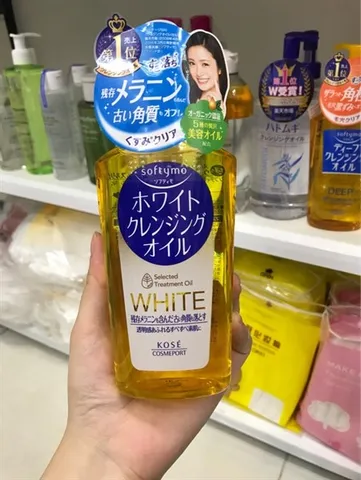 Dầu Tẩy Trang Kosé Softymo White Cleansing Oil 230ml