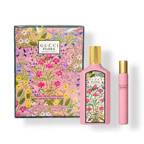 Set Nước Hoa Gucci Flora Gorgeous Gardenia EDP 100ML + 7.4ML