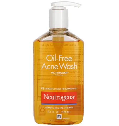 Sữa Rửa Mặt Neutrogena Oil-Free Acne Wash 269ML