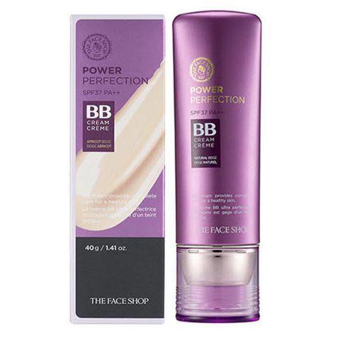 Kem Nền The Face Shop BB Cream Power Perfection SPF37 PA++ - Dưỡng Da, Che Khuyết Điểm, Chống Nắng, Phù Hợp Mọi Loại Da