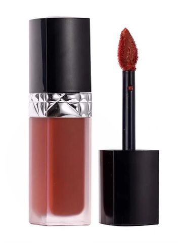 Son Kem Dior Rouge Dior Forever Liquid 840 Rayonnate - Son Môi Đỏ Cam Đất Siêu Mịn, Dễ Tán, Chất Lượng Cao, 6ML, Xuất Xứ Pháp