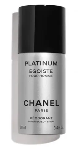Xịt Khử Mùi Nam Chanel Egoiste Platinum Pour Homme Deodorant Spray 100ML