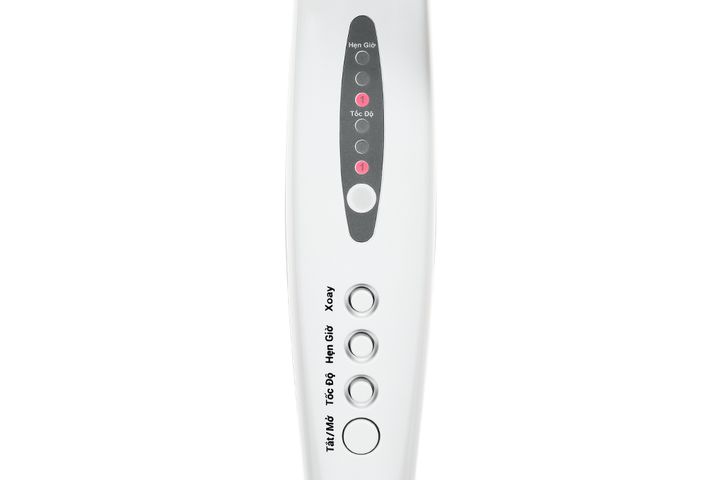 Quạt đứng Sharp PJ-S40RV-WH 50W - Quạt điện tích hợp 3 tốc độ gió, điều chỉnh chiều cao, thiết kế sang trọng cho không gian sống hiện đại