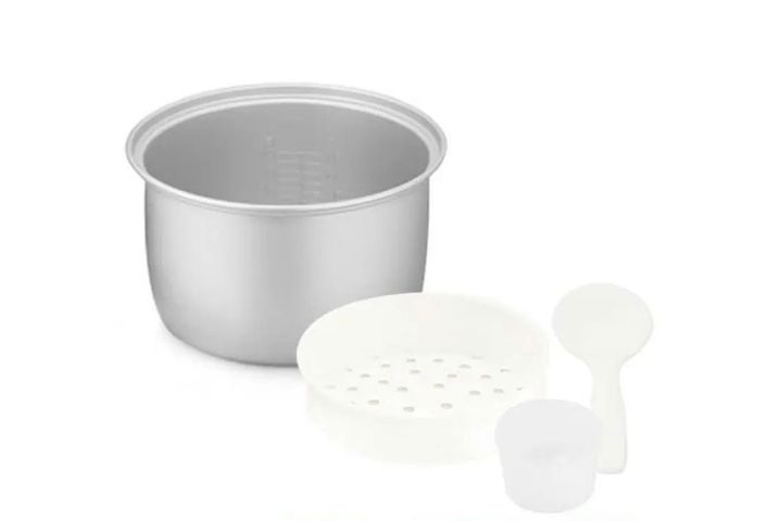 Nồi Cơm Điện Sharp KS-181TJV 1.8L - Thiết Kế Hiện Đại, Nấu Cơm Nhanh Cho Gia Đình 4-6 Người, Có Xửng Hấp, Giữ Ấm Thông Minh