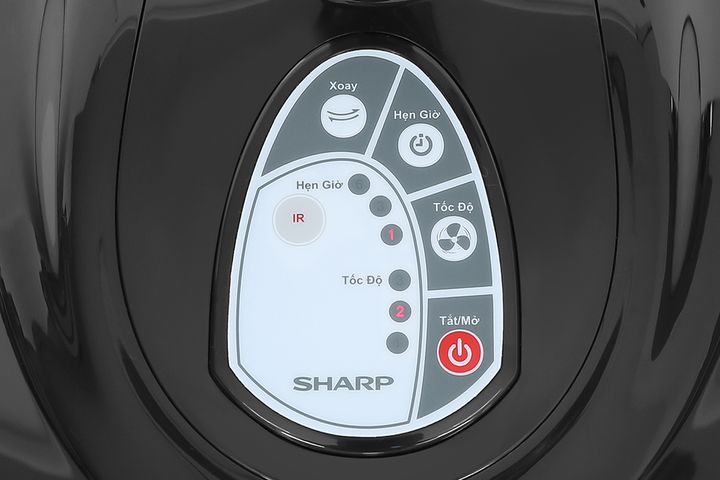 Quạt Lửng Sharp PJ-L40RV-DG 50W - Quạt 3 Cánh Đường Kính 40cm, Điều Khiển Từ Xa, Chế Độ Gió Tùy Chỉnh, Thiết Kế Hiện Đại, Giá Rẻ