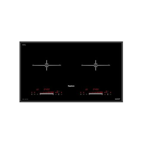Bếp Từ Đôi Nagakawa NAG1215M - Công Suất 4400W, Điều Khiển Cảm Ứng, Hẹn Giờ Tiện Dụng, Lắp Âm Sang Trọng cho Nhà Bếp