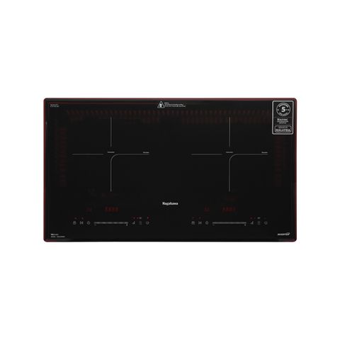 Bếp Từ Đôi Nagakawa NK2C08MS - Bếp Âm Sang Trọng, Tiết Kiệm Điện, Mặt Kính Schott Ceran Chịu Nhiệt, Công Nghệ Inverter