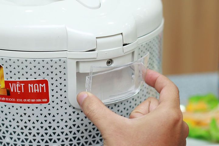 Nồi cơm điện Sharp KS-181TJV 1.8 lít - Thiết kế thời trang, nấu cơm nhanh, giữ ấm dễ dàng, phù hợp cho gia đình 4-6 người